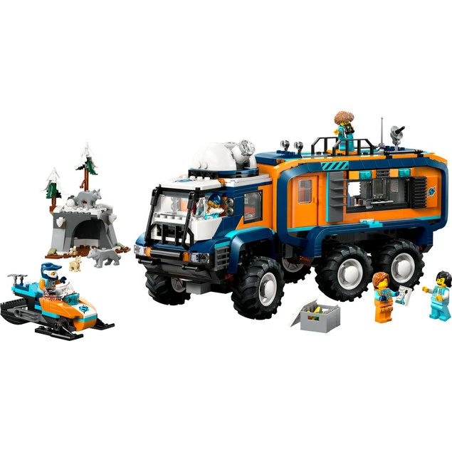 LEGO City 60471 Ciężarówka z laboratorium arktycznej odkrywczyni