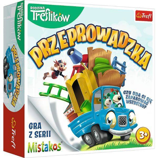 PROMO Przeprowadzka z Rodziną Treflików gra 02071 Trefl