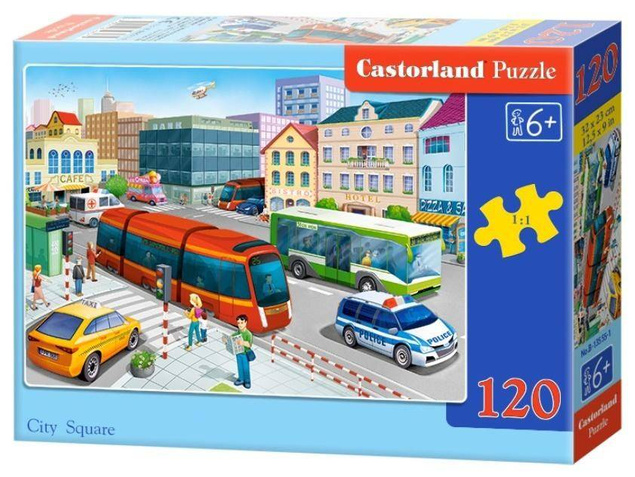 Puzzle 120 City Square CASTOR