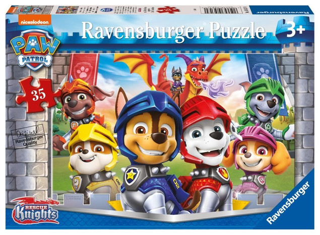 Puzzle 35 Psi Patrol Rycerze Ravensburger