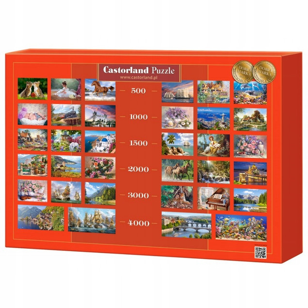 Puzzle 1000 Żegluga STATEK Morze Żaglowiec Widok Krajobraz 9+ Castorland