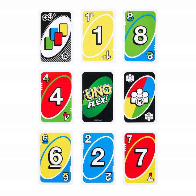 Gra Karciana UNO Flex 7+ Mattel