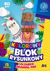 Blok Rysunkowy Barwiony W Masie A4/15k 80g Mix Astra