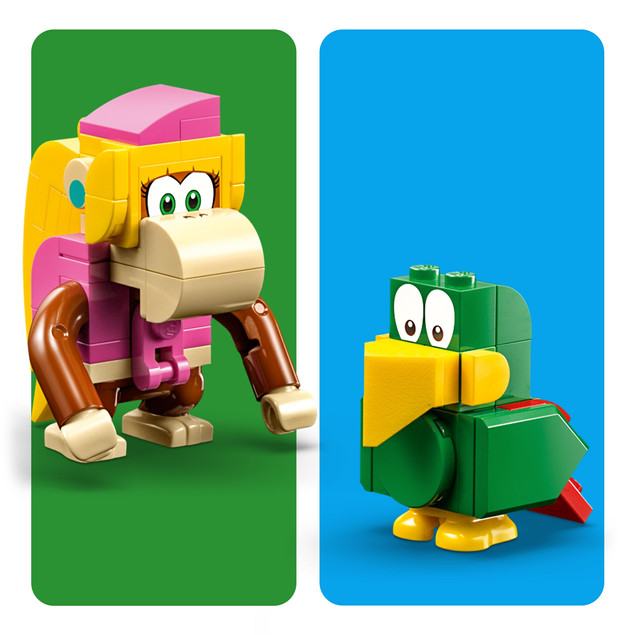 LEGO 71421 Super Mario Dżunglowy koncert Dixie Kong — zestaw rozszerzający