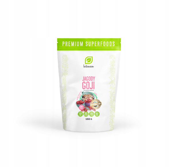 Jagody Goji Suszone Intenson 150 g - Superfood