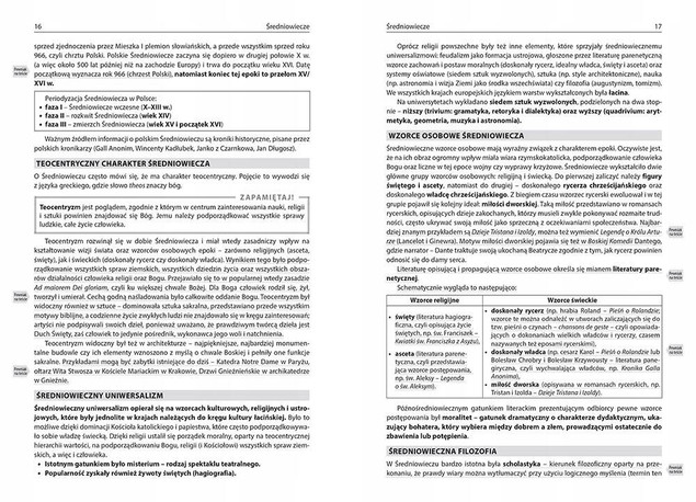 Opracowania lektur i wierszy