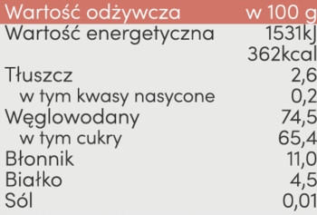Liofilizowane Owoce Śliwka Jabłko Truskawka 40g