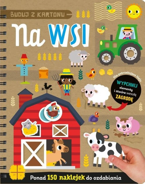 Na wsi. Buduj z kartonu