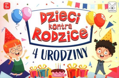 Rodzice Kontra Dzieci 4 Urodziny Rodzinna Gra W Pytania Zagadki 4+ Kangur