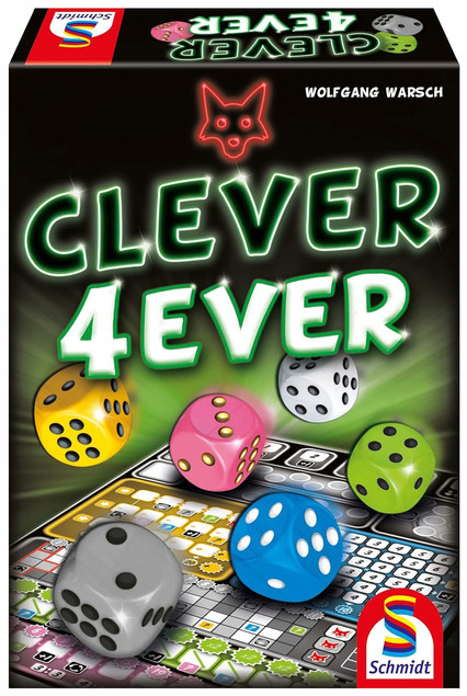 Gra Planszowa Pełna Taca Clever 4 Ever Schmidt Spiele Roll & Write PL