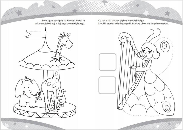 Zdolny 2-latek z naklejkami