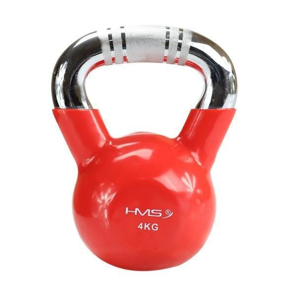 ŻELIWNY KETTLEBELL Uchwyt CHROM Radełkowany 4 KGS