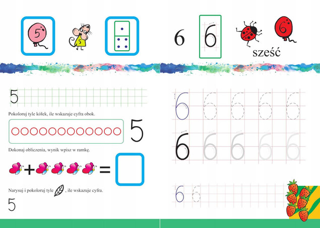 Kaligrafia. Zeszyt ćwiczeń. Cyfry klasa 1-3