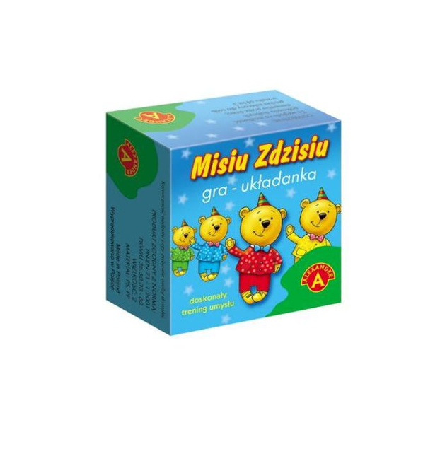 Alexander, Zabawka edukacyjna, MISIU ZDZISIU - GRA UKŁADANKA