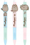 3x Długopis Wymazywalne Z Figurką PUSHEEN Ergonomiczny Uchwyt Majewski