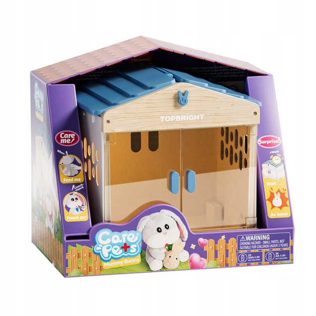 Top Bright Mummy Bunny Interaktywny Królik z Niespodzianką 3L+