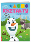 Disney Maluch Kształty Uczę się i naklejam FIG-9203 Praca zbiorowa