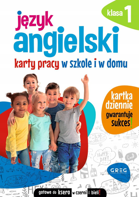 Język Angielski Karty Pracy W Szkole I W Domu Klasa 1 SP Greg