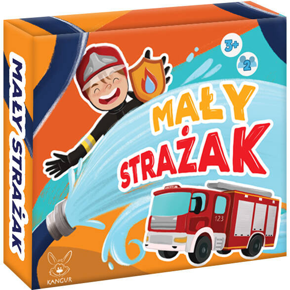 Gra Planszowa Mały Strażak Kangur | Nauka Liczenia 3+ Edukacyjna