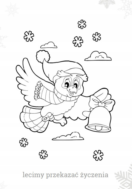 Maluszkowe malowanie. Bałwanek