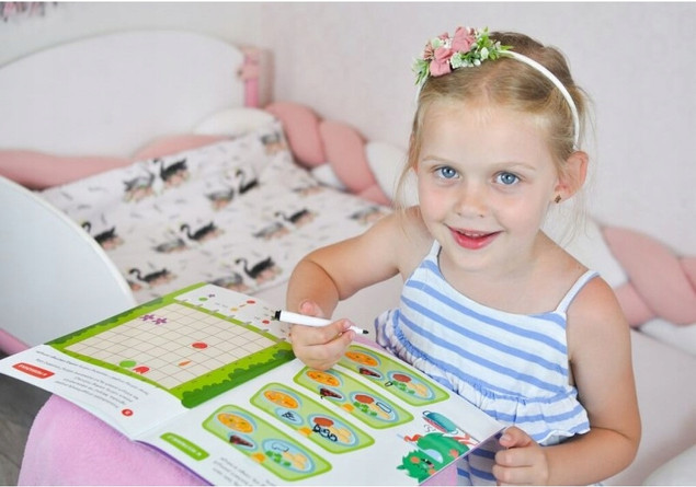 Bazgraki i zabawy 6-latków. Kapitan Nauka