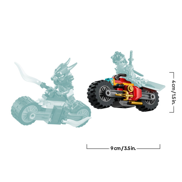 LEGO Ninjago Kai i wyścigi motocyklowe 71838 – Motocykle Ninja