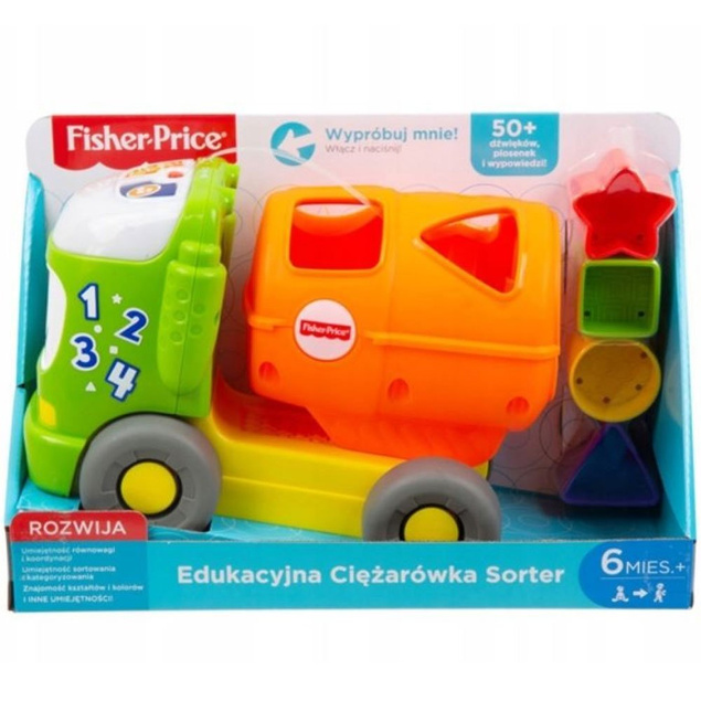 Sorter ciężarówka edukacyjna GFJ37 Fisher Price