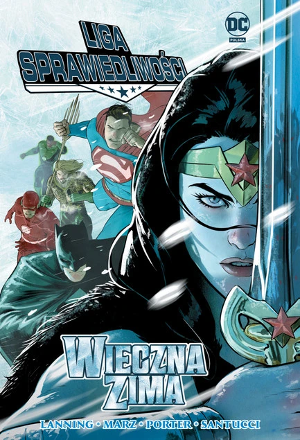 Wieczna zima. Liga Sprawiedliwości - Okładka Komiksu