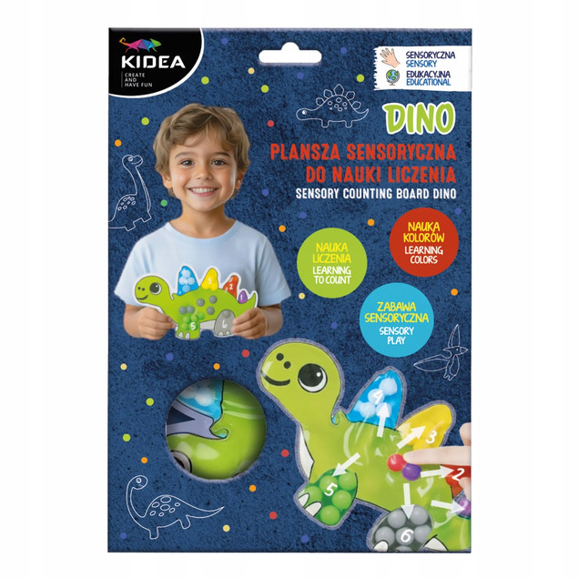 Plansza sensoryczna Dino – Kidea