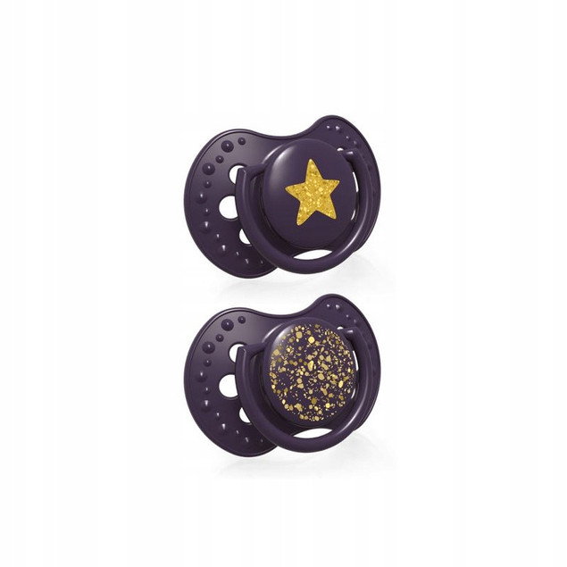 Lovi Smoczek Dynamiczny 18+ Stardust Violet 2 szt. Silikonowy