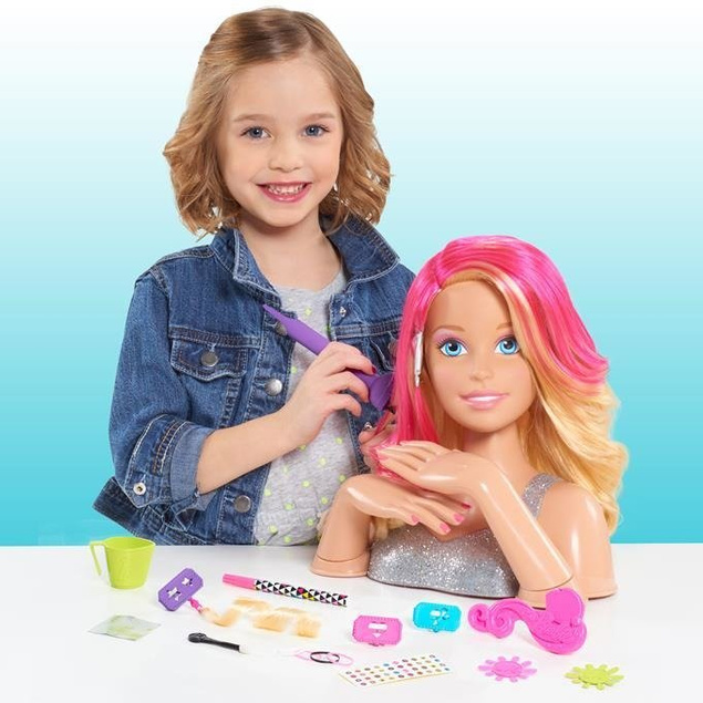 Mattel głowa do stylizacji BARBIE Deluxe 62530