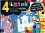 4-latek Rysuje, Wycina, Nakleja Kreatywna Książeczka Dla Małego Artysty 4+