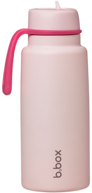 Termos na napoje B.Box 1 l różowy Pink Paradise ze słomką stalową