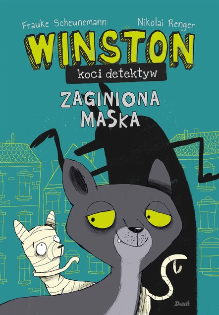 Winston - koci detektyw. Zaginiona maska Frauke Scheunemann