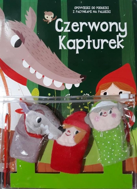 Bajki z pacynkami. Czerwony kapturek Praca zbiorowa