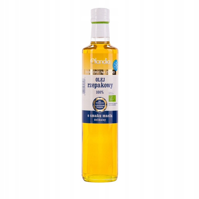Olandia Olej rzepakowy o smaku masła eko 500 ml