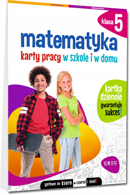 Karty pracy matematyka klasa 5 GREG