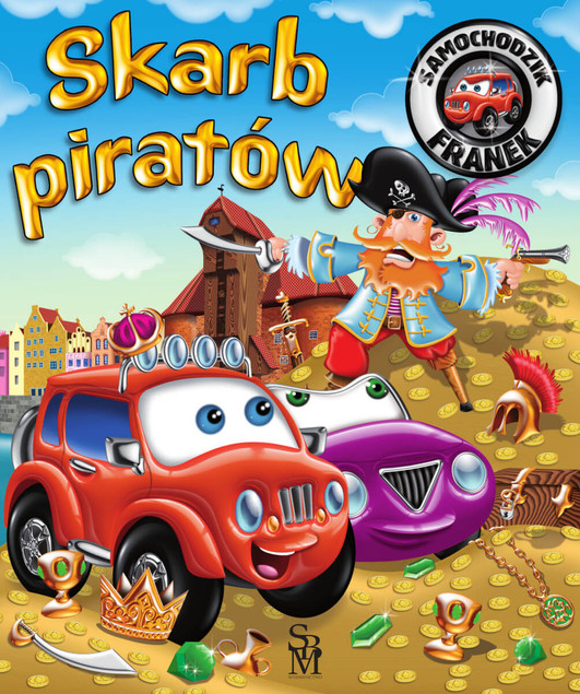 Samochodzik Franek. Skarb Piratów Elżbieta Wójcik SBM Książka z Zagadkami
