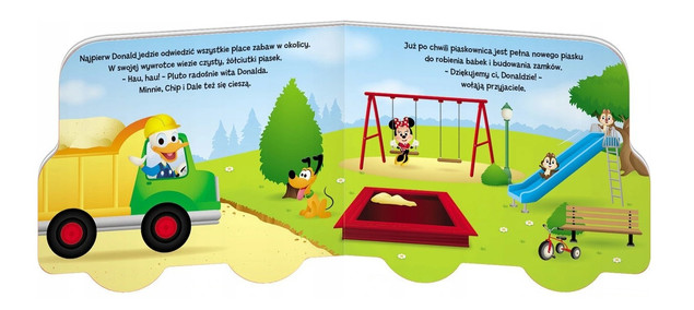 Disney Maluch. Pojazdy. Wywrotka