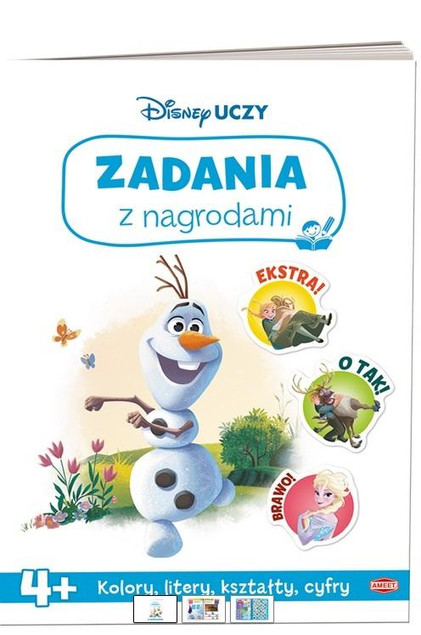 Kraina Lodu. Zadania z nagrodami. Disney uczy Praca zbiorowa