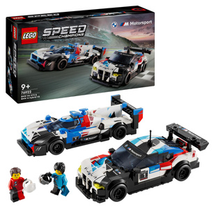 LEGO Speed Champions Samochody Wyścigowe BMW M4 GT3 & M Hybrid V8 676el. 9+