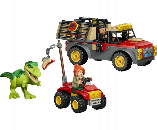 LEGO Jurassic World 77978 Ciężarówka do transportu małego T-rexa