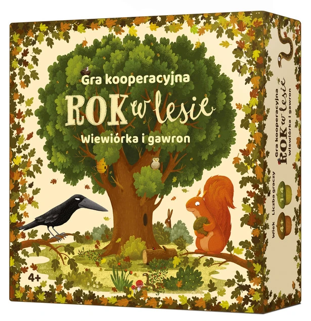 Wiewiórka i Gawron