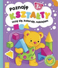 Poznaję kształty. Uczę się, koloruję, naklejam
