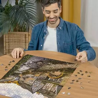 Puzzle 1000 Niemcy widokówka