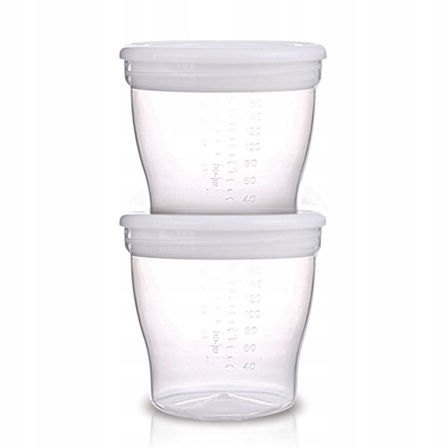 Pojemniki na pokarm Canpol Babies 180 ml 4 szt