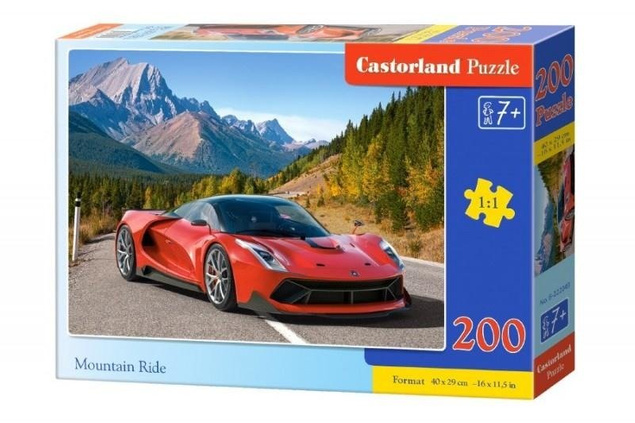 Puzzle 200 Mountain Ride Castorland 