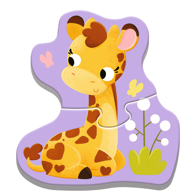 Puzzle Baby Bobaskowe zwierzątka