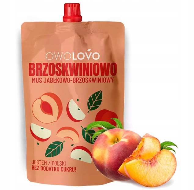 Musy Owocowe Mix Smaków OwoLovo - Zestaw 40x200g