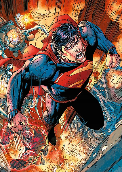 Puzzle Trefl 1000 elementów Superman w akcji